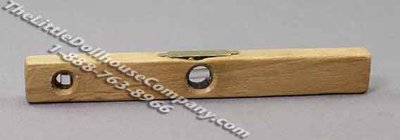 (image for) Dollhouse Scale Model Carpentry Level