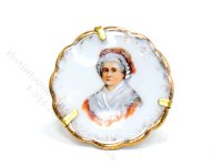 (image for) Miniature Martha Washinton Porcelain Plate