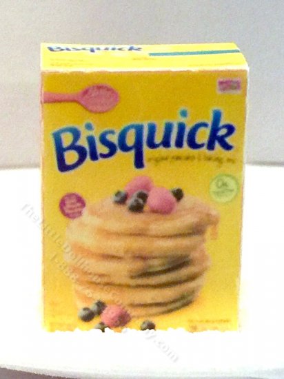 (image for) Miniature Bisquick Pancake Mix Box