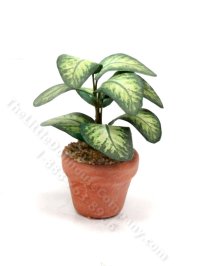 (image for) Miniature Handmade Dumb Cane in Terracotta for Dollhouses