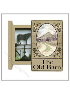 (image for) Miniature Secret Book - The Old Barn
