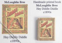 (image for) Miniature Book: 'Hey Diddle Diddle'