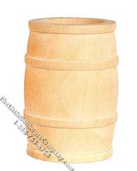 (image for) Dollhouse Scale Model Large Barrel