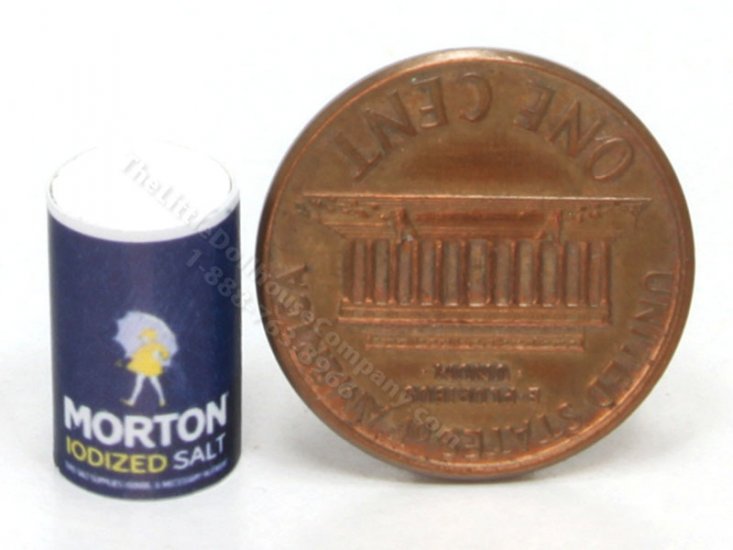 (image for) Miniature Container of Morton Salt