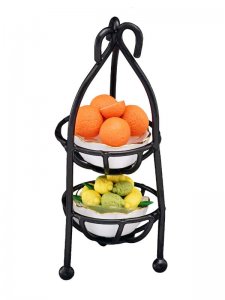(image for) Minature Etagere Metal with Oranges, Lemons and Limes