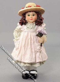 (image for) 1/12 Scale Dottie Resin Doll for Dollhouses