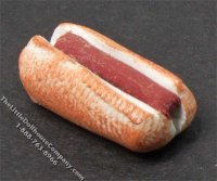 (image for) Miniature Plain Hot Dog for Dollhouses