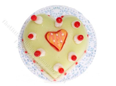 (image for) Miniature Heart Cake for Dollhouses