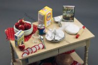 (image for) Dollhouse Miniature Baking Table