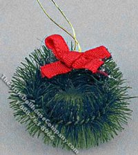 (image for) Miniature Wreath for Dollhouses