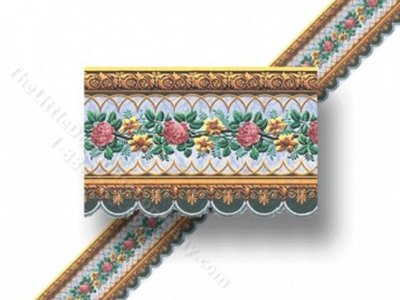 (image for) Dollhouse Scale Model Wallpaper Borders