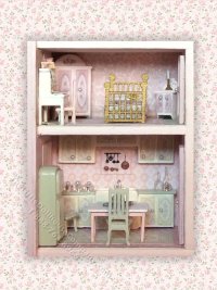 (image for) 1:144 Scale Miniature Secret House - Willowmere Furniture Kit