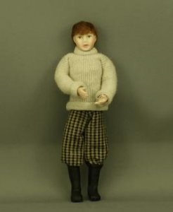 (image for) Boy in Beige Pullover by Patsy Thomas