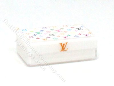 (image for) Miniature Colourful Louis Vuitton Case by PRD Miniatures