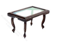 (image for) Miniature Glass-Top Coffee Table for Dollhouses