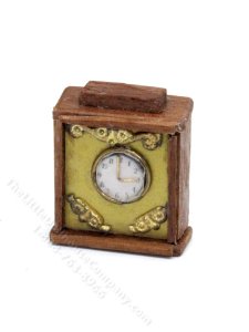 (image for) As-Is Miniature Table/Mantle Clock for Dollhouses