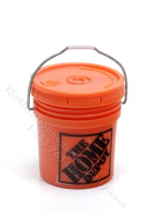 (image for) Miniature Home Depot Bucket for Dollhouses