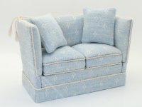 (image for) Miniature Blue Knole Sofa