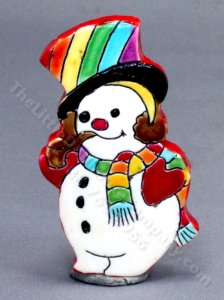 (image for) Miniature Snowman Yard Decoration for Dollhouses