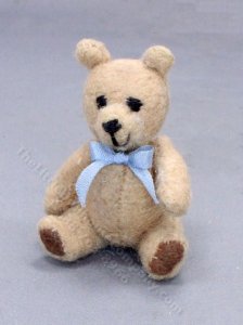 (image for) Miniature Teddy Bear for Dollhouses