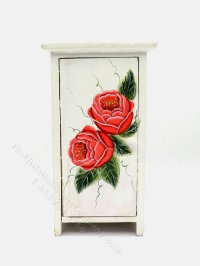 (image for) Miniature Rose Linen Closet for Dollhouses