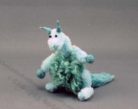 (image for) Dollhouse Scale Model Turquoise Dino