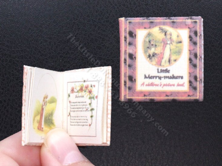 (image for) Miniature Book: Little Merry-Makers, A Children's Picture Book