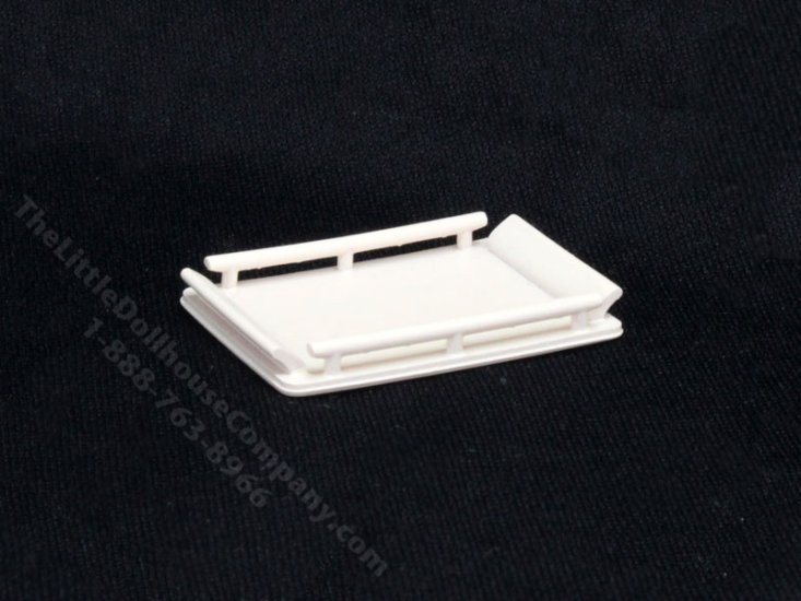 (image for) Miniature Art Deco Vanity Tray by Truly Scrumptious - White