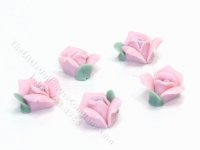 (image for) Miniature Set of Rose Apliques (5pcs)