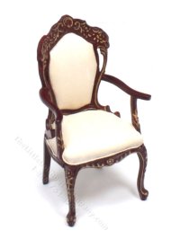 (image for) Miniature 7 Pc. Mahogany Dining Set