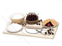 (image for) Miniature Cherry Pie Preparation Board by Charlotte Willmott