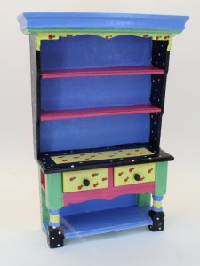 (image for) Whimsical Strawberry Hutch