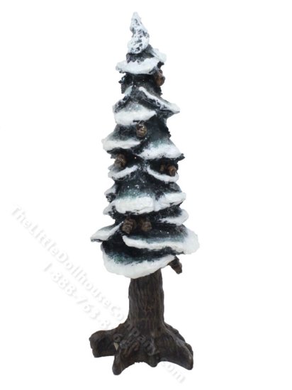 (image for) Miniature Snowy Trees for Dollhouses