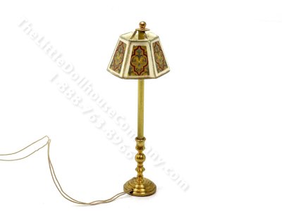 (image for) Miniature 12v Buffet Lamp for Dollhouses - Ogee