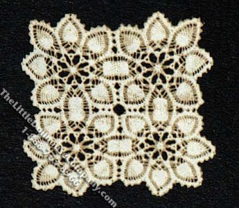 (image for) Miniature Laser Cut Doily for Dollhouses