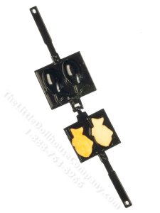 (image for) Dollhouse Miniature Fish Waffle Iron