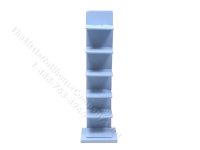 (image for) Miniature Tall Book Tower Shelf in Blue by PRD Miniatures