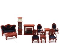 (image for) Half Scale Victorian 10 Piece Living Room Set
