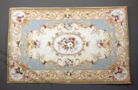 (image for) Light Blue Baroque Carpet