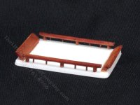 (image for) Miniature Art Deco Vanity Tray by Truly Scrumptious White/Walnut