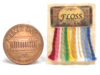 (image for) Miniature Set of Coloured Floss String by Taylor Jade
