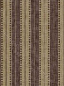 (image for) Brown Annabelle Stripe Miniature Wallpaper for Dollhouses