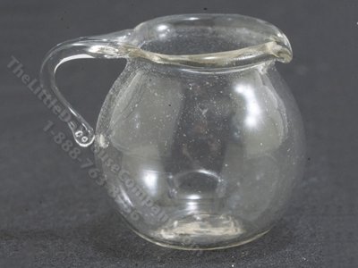 (image for) Miniature Glass Pitcher for Dollhouses