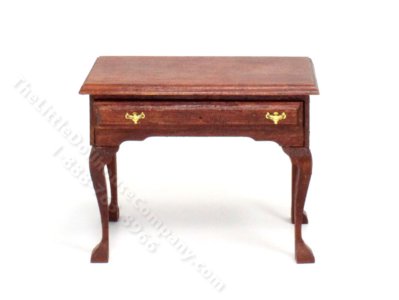 (image for) Vintage Handmade Miniature Mahogany Console Table