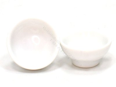 (image for) Miniature White Ceramic Ramen Bowl