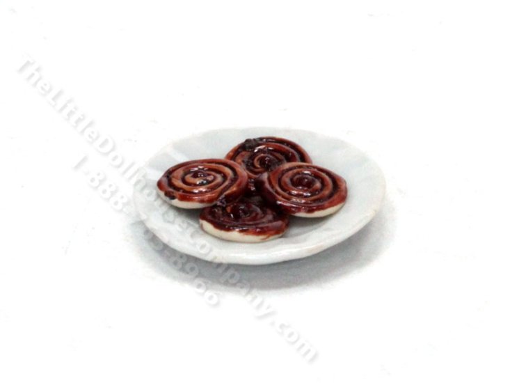 (image for) Miniature Danish Pastries on a Plate by Charlotte Willmott