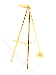 (image for) Miniature LED Light Up Easel with Wand for Dollhouse