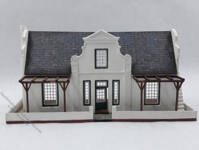 (image for) 1/144" Scale Cape Dutch Manor House Kit