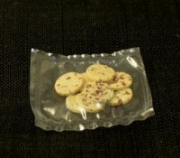 (image for) Dollhouse Scale Model Chocolate Chip Cookies (8 pc.)