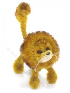 (image for) Miniature Lion by Sue Wilkes of Shoebutton Bears